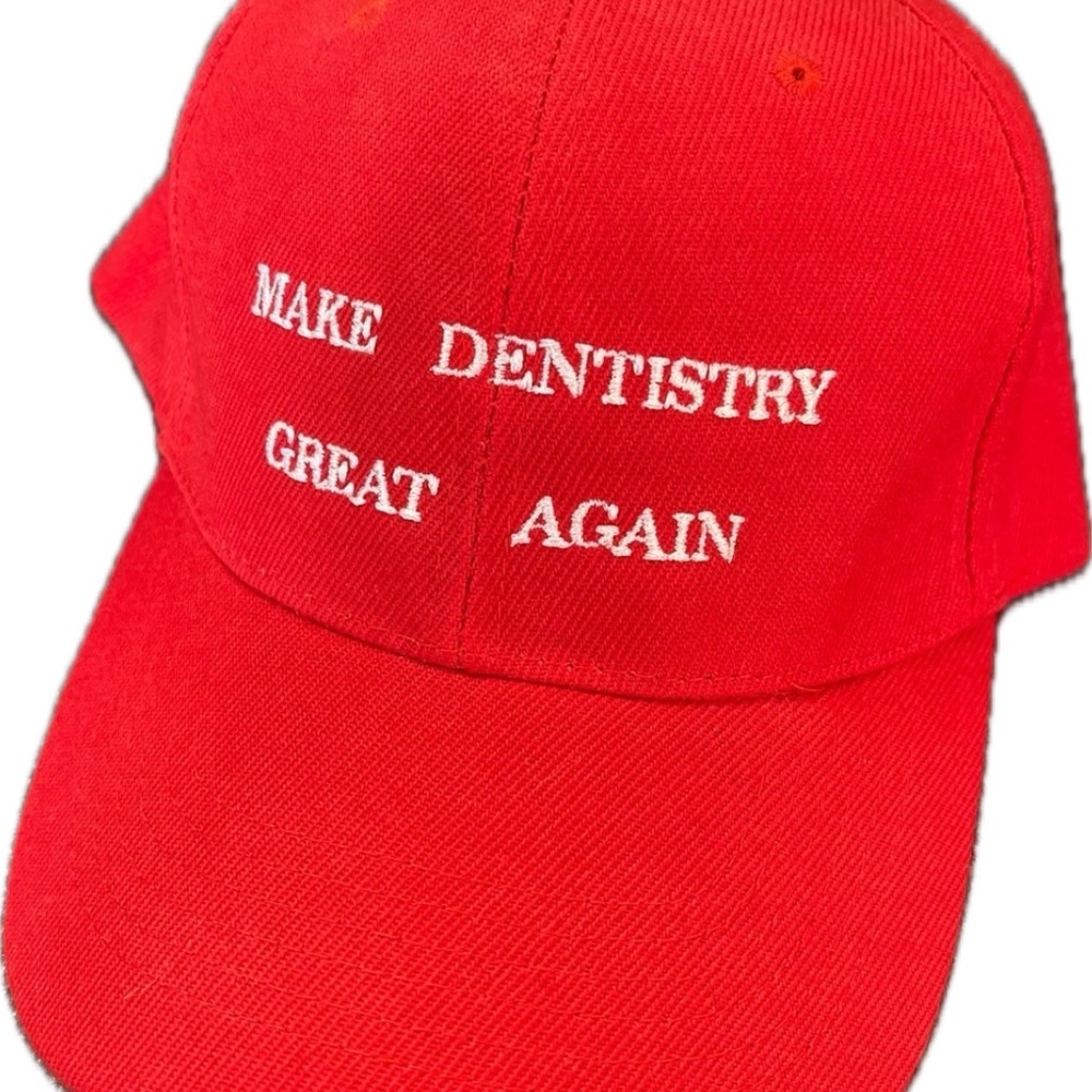 Mare Denisty great again red baseball hat MAGA MDGA Trump 47